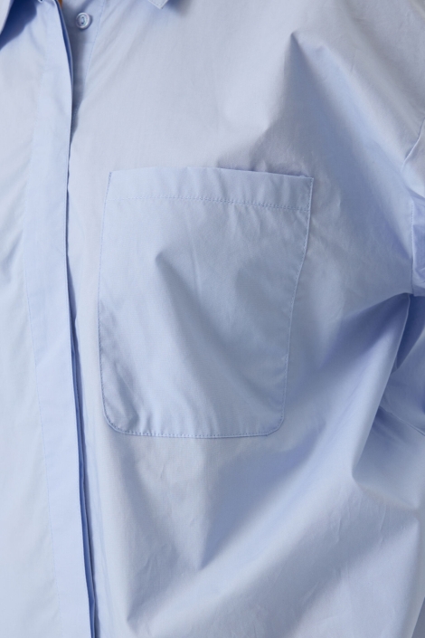 Garcia blauwe dames blouse | Kleurstaal