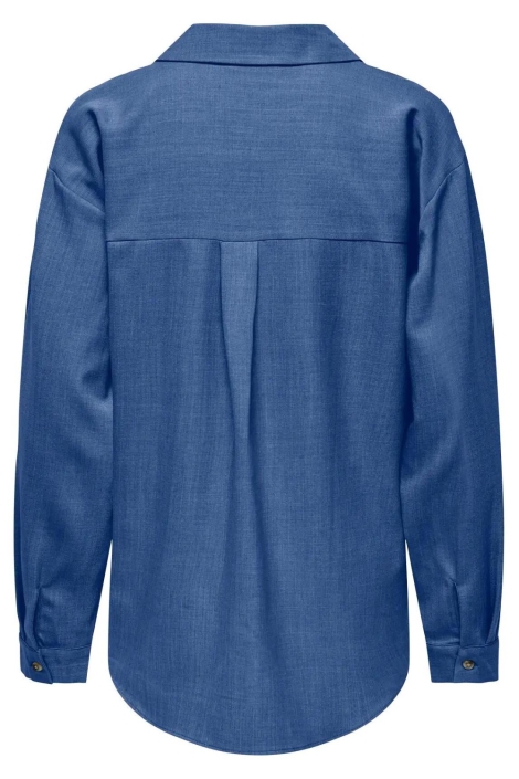 Jacqueline de Yong blauwe dames blouse | Achteraanzicht