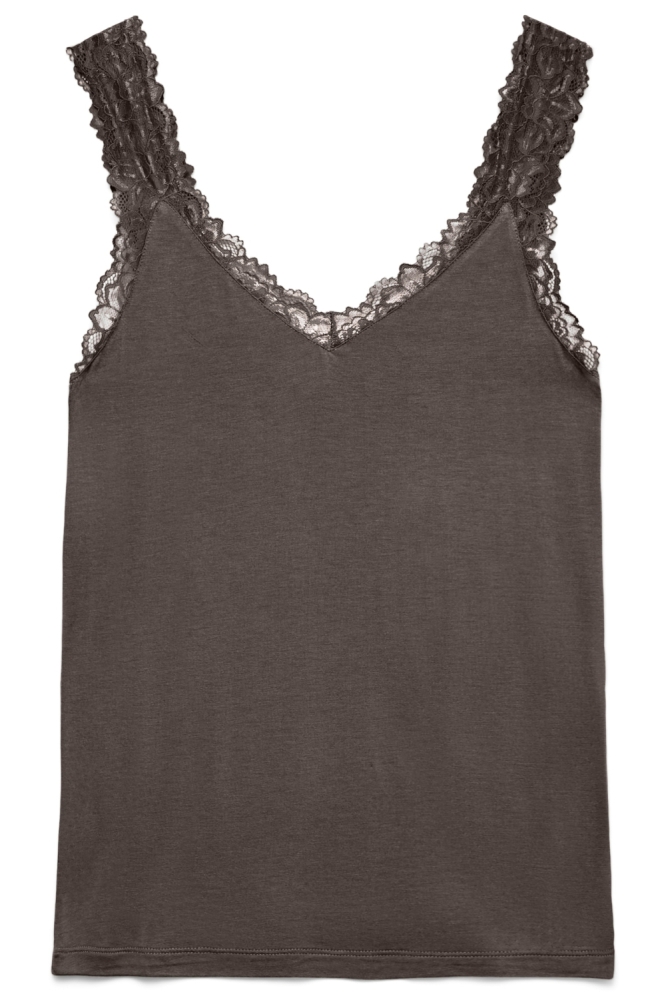 Vero Moda bruine dames top | Vooraanzicht