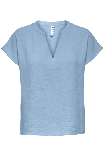 Jacqueline de Yong jdylion life s/s top wvn noos Blauw