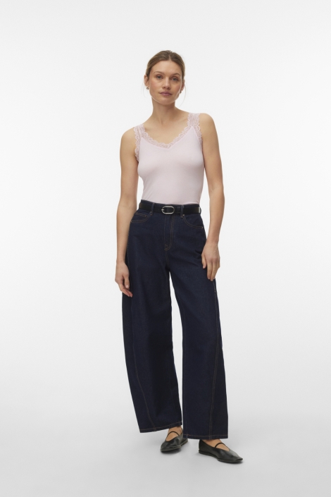 Vero Moda roze dames top | Model