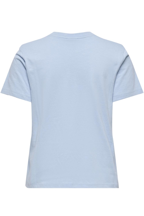 Jacqueline de Yong blauwe dames t-shirt | Achteraanzicht