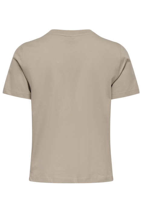 Jacqueline de Yong camel dames t-shirt | Achteraanzicht