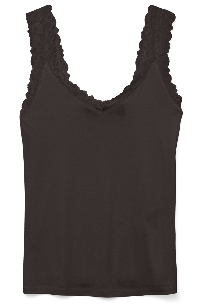 Vero Moda bruine dames top | Vooraanzicht