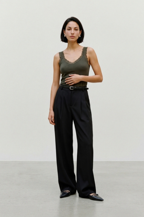 Vero Moda groene dames top | Model