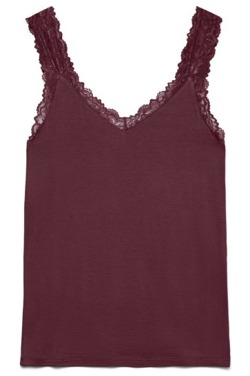 Vero Moda vmrosa sl top jrs noos Bordeaux