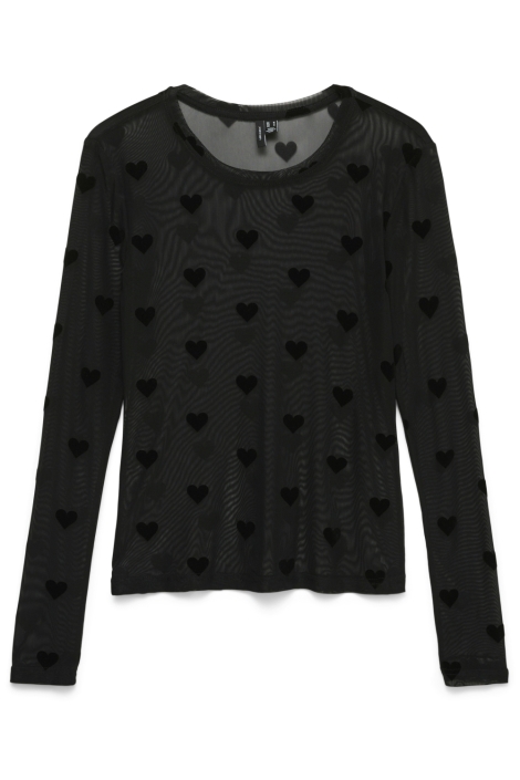 Vero Moda zwarte dames top | Vooraanzicht