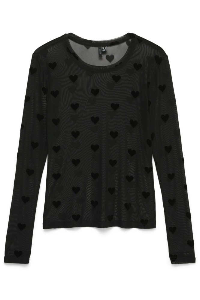 Vero Moda zwarte dames top | Vooraanzicht