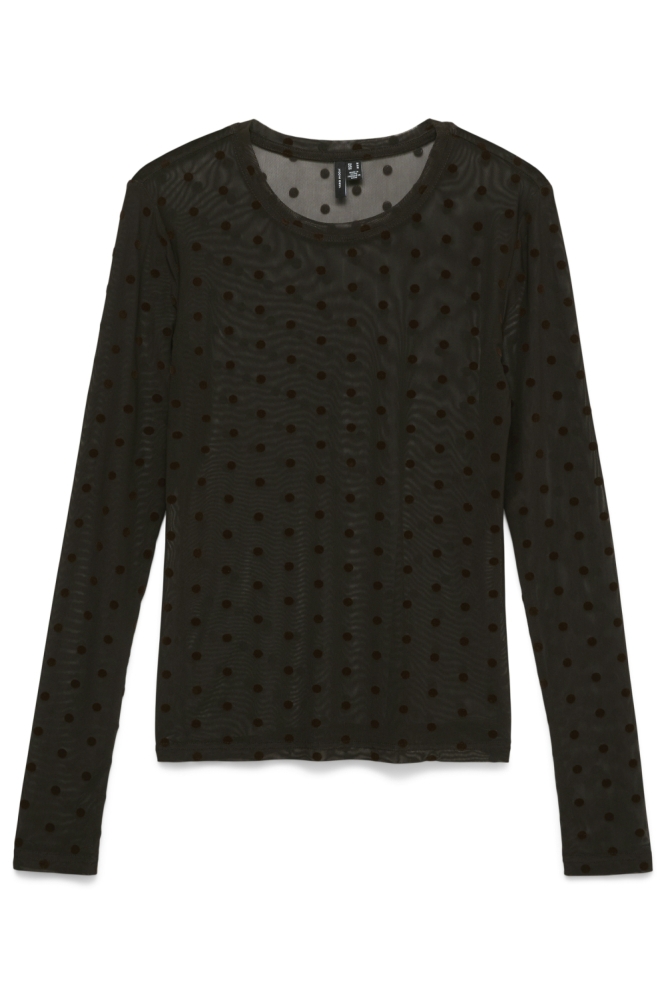 Vero Moda bruine dames top | Vooraanzicht