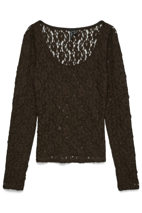 Vero Moda bruine dames top | Vooraanzicht