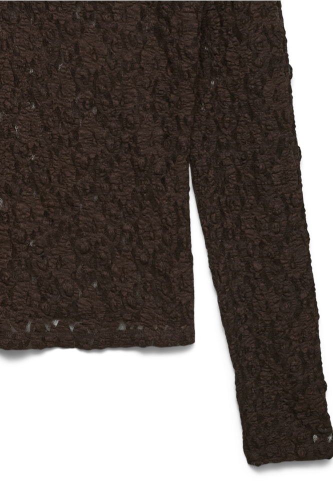 Vero Moda bruine dames top | Close up