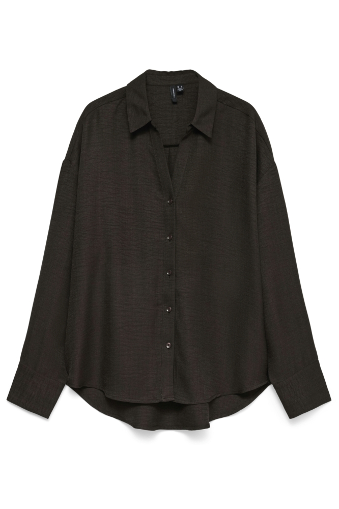 Vero Moda bruine dames blouse | Vooraanzicht