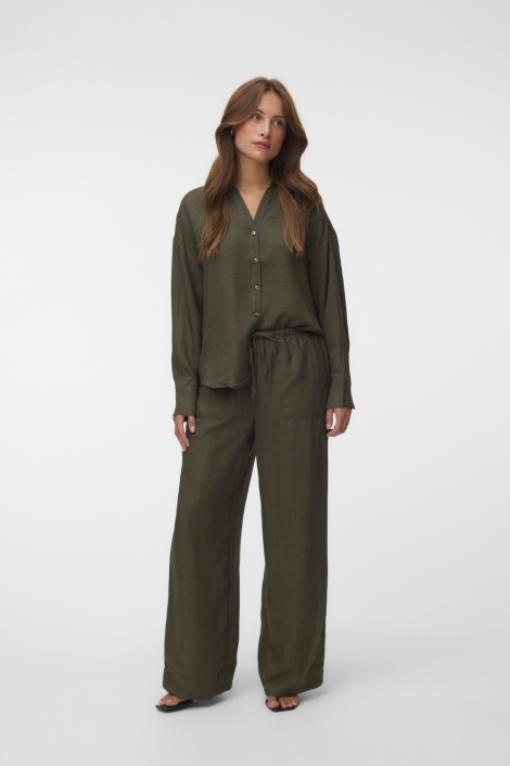 Vero Moda groene dames blouse | Model