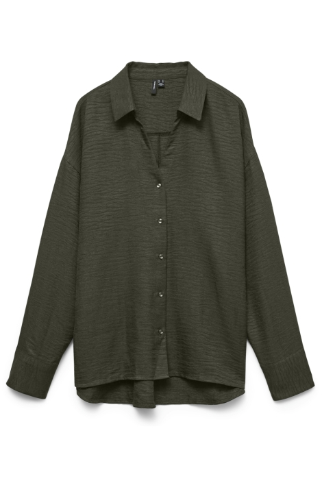 Vero Moda groene dames blouse | Vooraanzicht