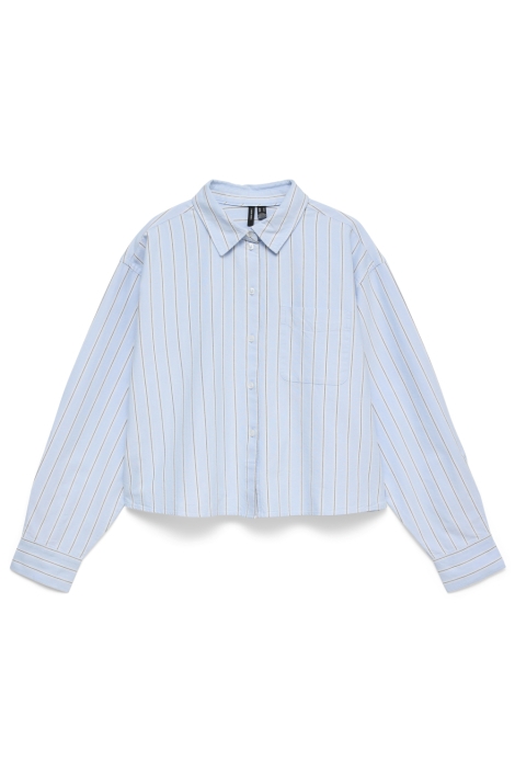 Vero Moda blauwe dames blouse | Vooraanzicht