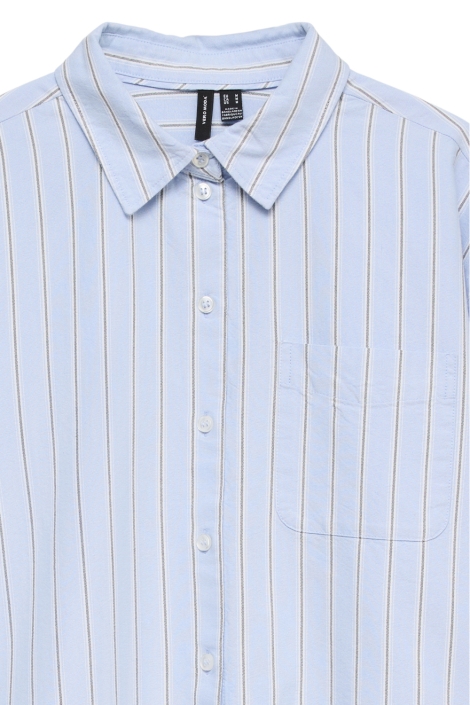 Vero Moda blauwe dames blouse | Kleurstaal