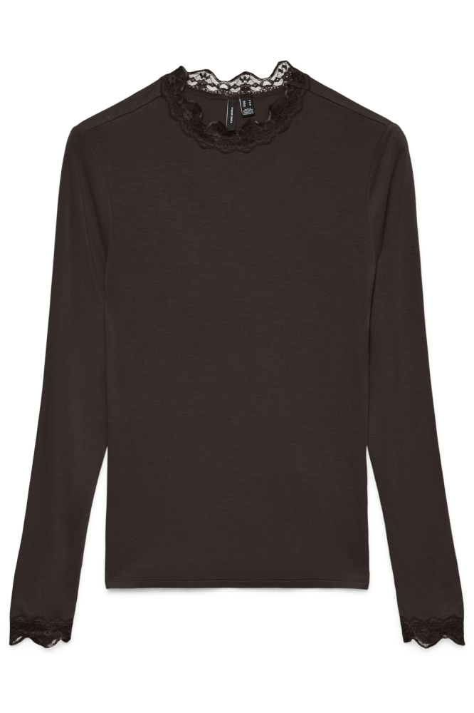 Vero Moda bruine dames top | Vooraanzicht