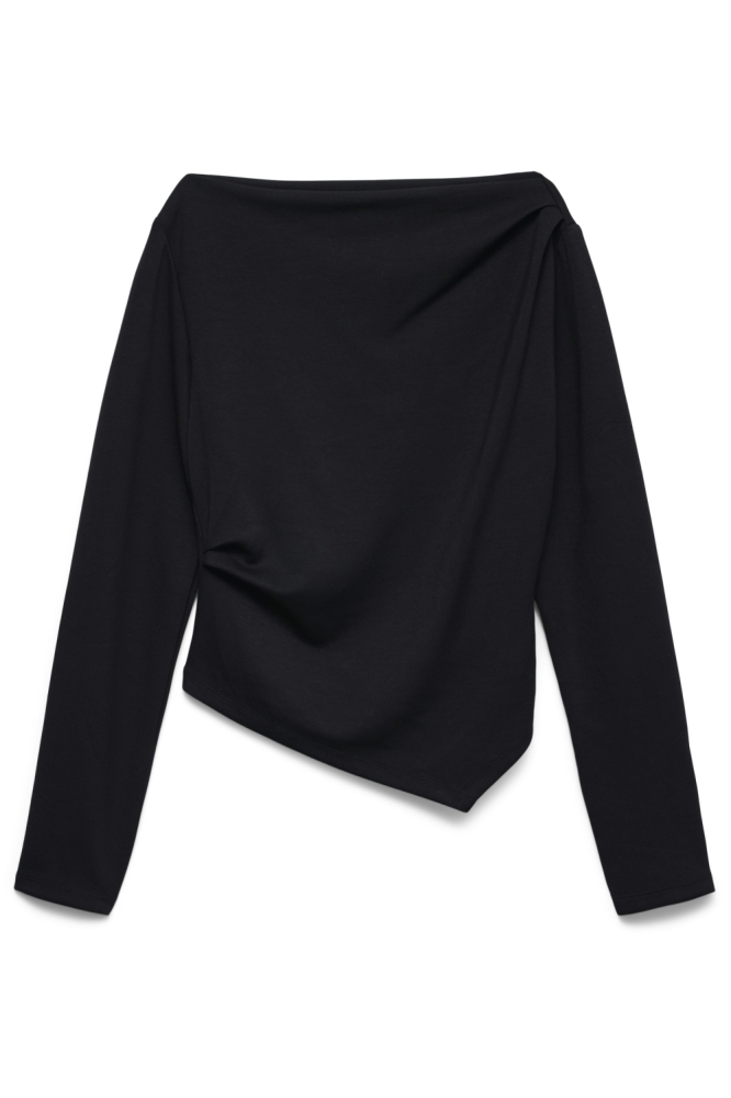 Vero Moda zwarte dames t-shirt | Vooraanzicht