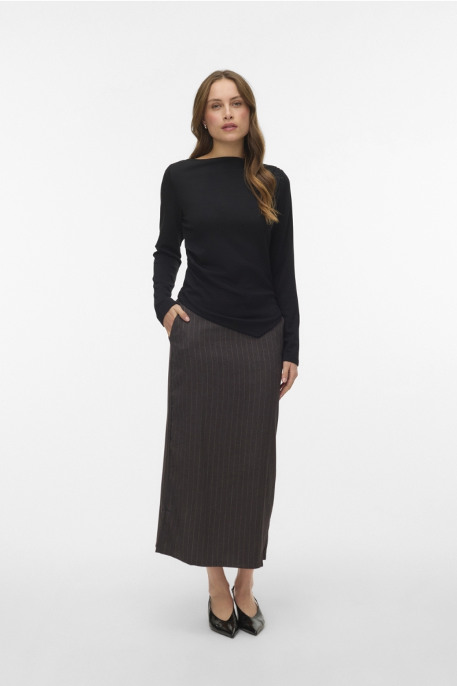 Vero Moda zwarte dames t-shirt | Model