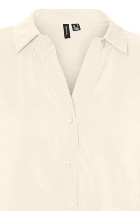 Vero Moda beige dames blouse | Close up