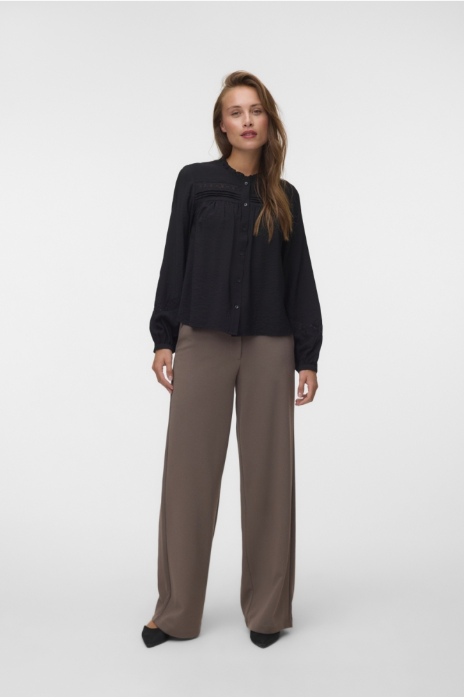 Vero Moda zwarte dames blouse | Model