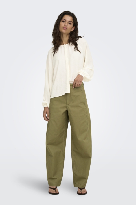 Jacqueline de Yong beige dames blouse | Model