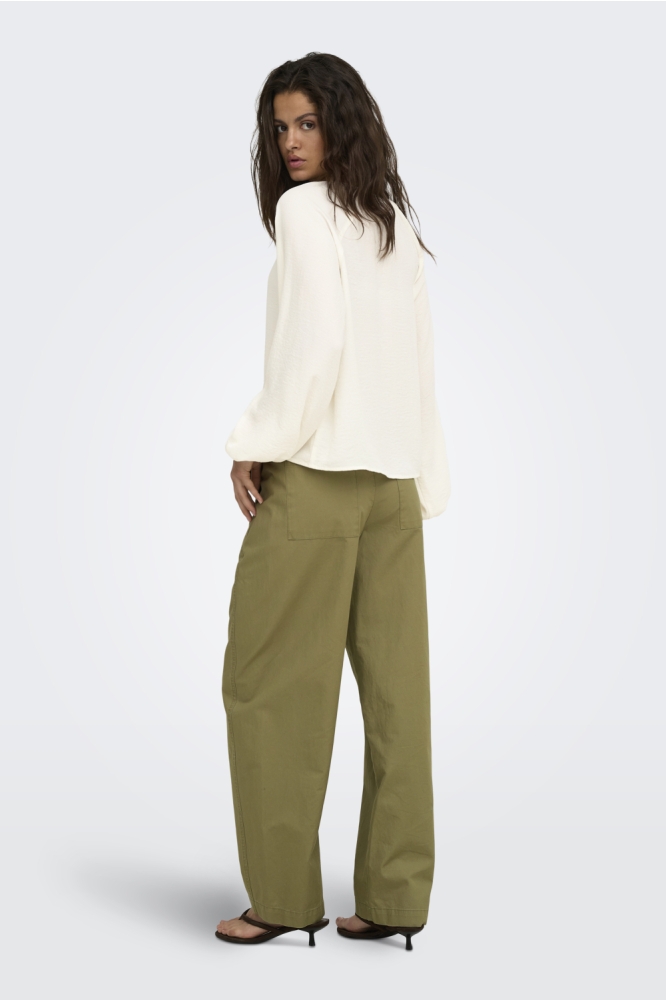 Jacqueline de Yong beige dames blouse | Model