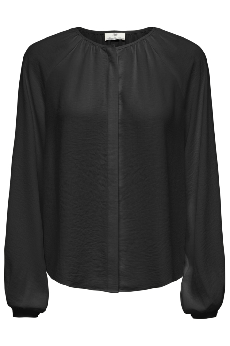 Jacqueline de Yong zwarte dames blouse | Vooraanzicht