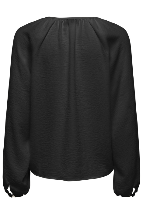Jacqueline de Yong zwarte dames blouse | Achteraanzicht