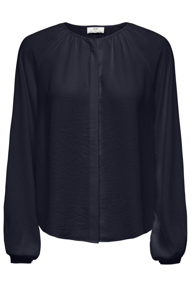 Jacqueline de Yong blauwe dames blouse | Vooraanzicht