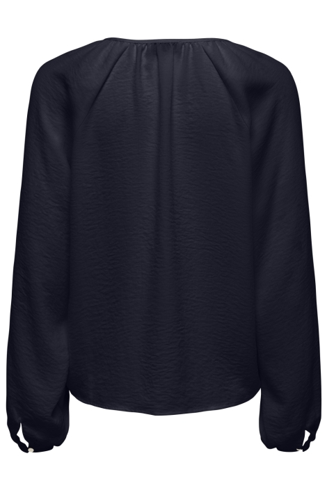 Jacqueline de Yong blauwe dames blouse | Achteraanzicht