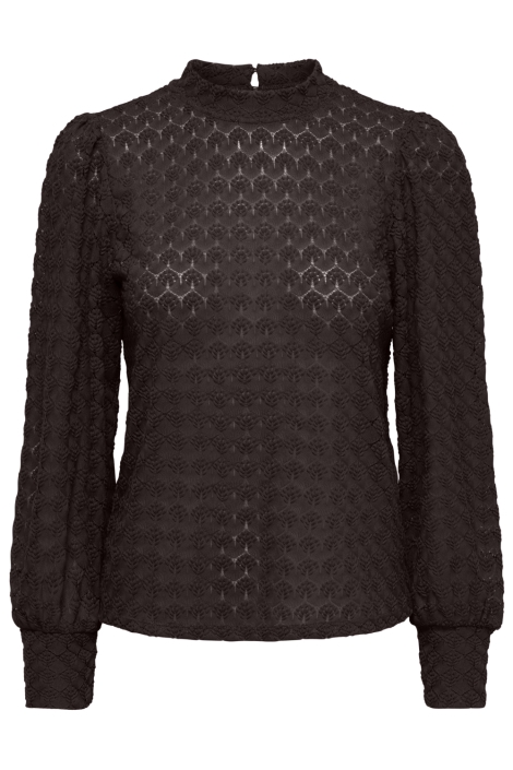 Jacqueline de Yong bruine dames blouse | Vooraanzicht
