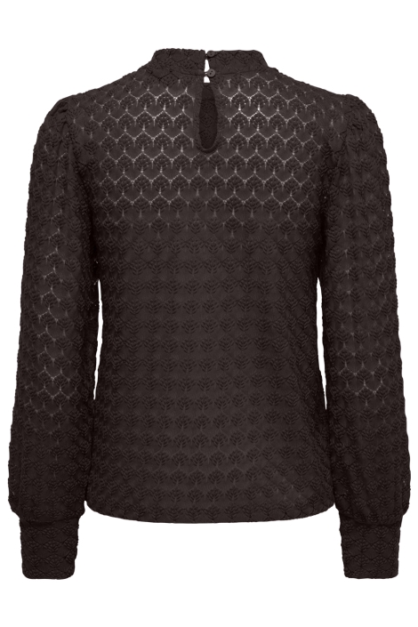 Jacqueline de Yong bruine dames blouse | Achteraanzicht