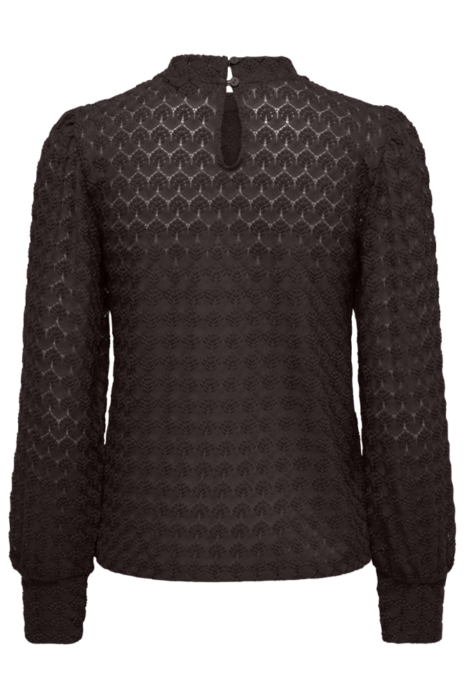 Jacqueline de Yong bruine dames blouse | Achteraanzicht