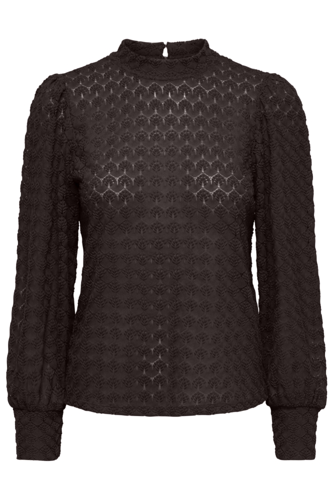 Jacqueline de Yong bruine dames top | Vooraanzicht