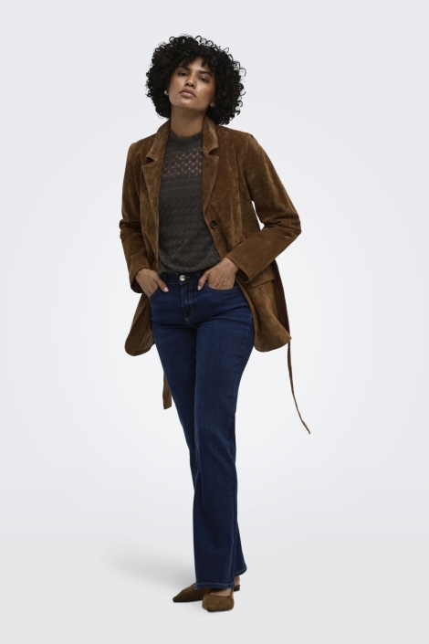 Jacqueline de Yong bruine dames top | Model