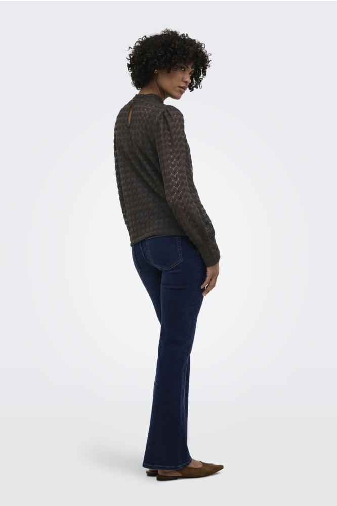 Jacqueline de Yong bruine dames top | Model