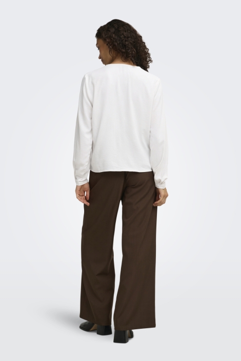 Jacqueline de Yong witte dames blouse | Model