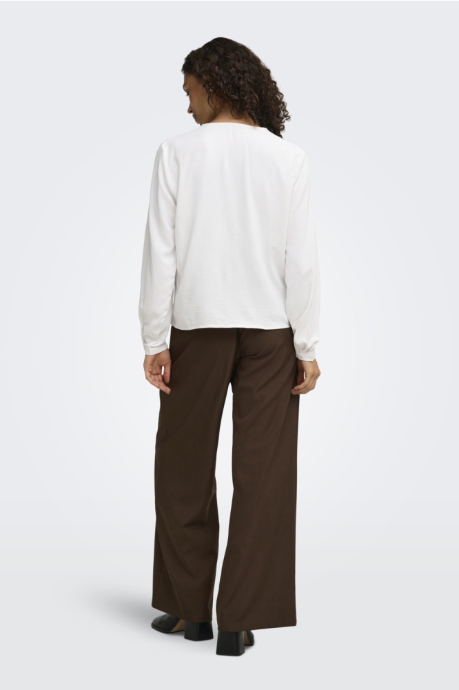 Jacqueline de Yong witte dames blouse | Model