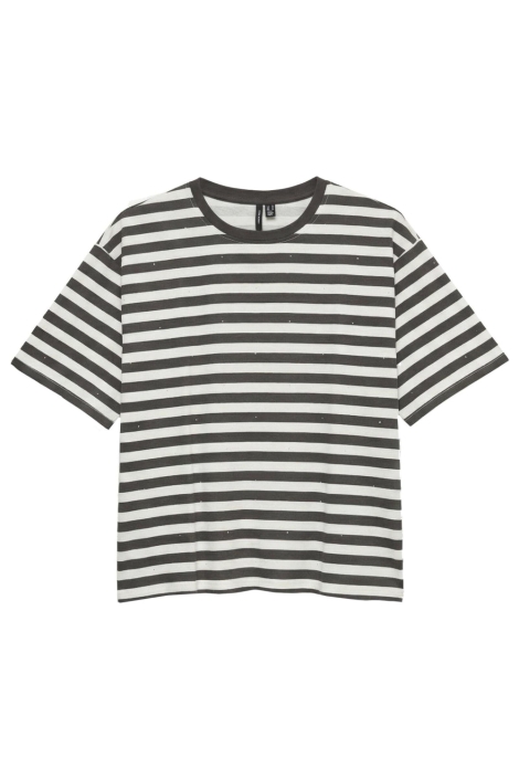 Vero Moda bruine dames t-shirt | Vooraanzicht