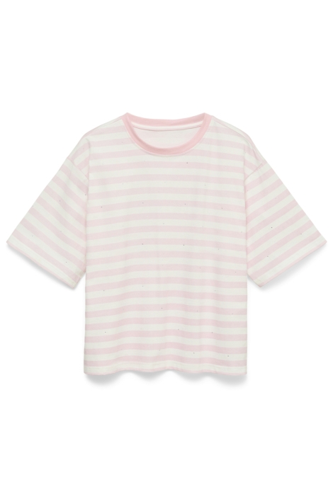 Vero Moda roze dames t-shirt | Vooraanzicht