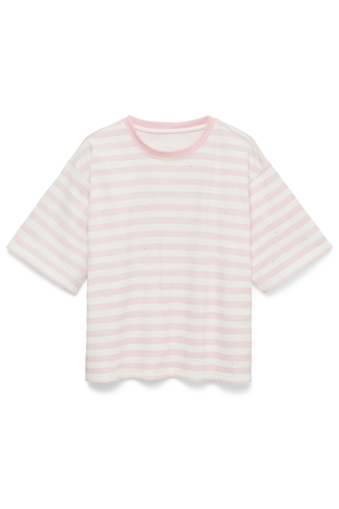Vero Moda roze dames t-shirt | Vooraanzicht