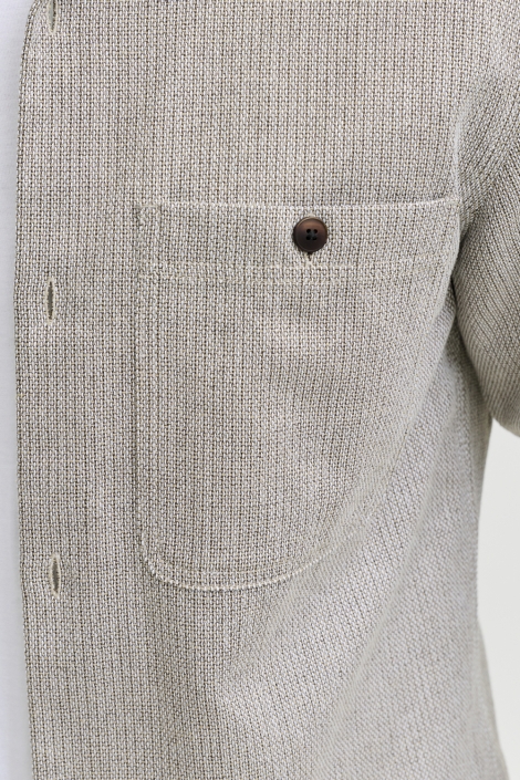 Jack & Jones beige heren overhemd | Kleurstaal