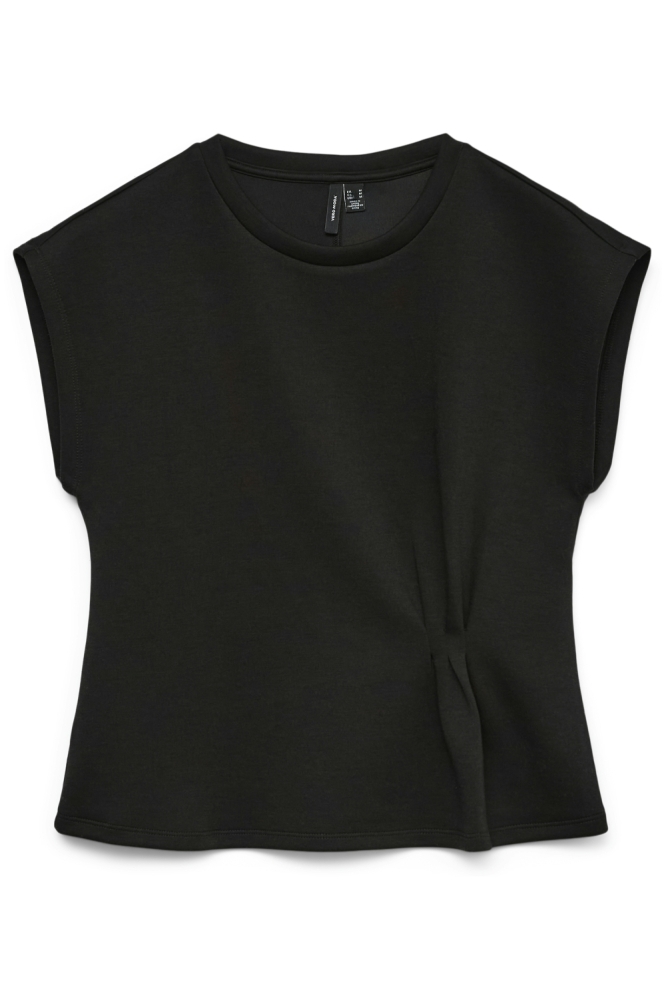Vero Moda zwarte dames t-shirt | Vooraanzicht