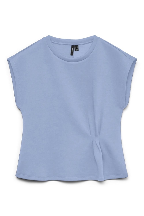 Vero Moda blauwe dames t-shirt | Vooraanzicht