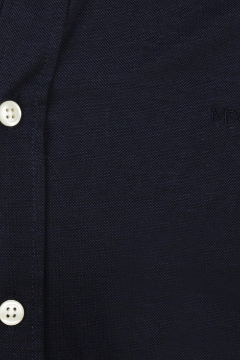 McGregor blauwe heren overhemd | Close up