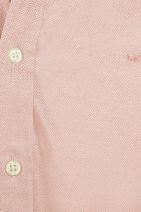 McGregor roze heren overhemd | Close up
