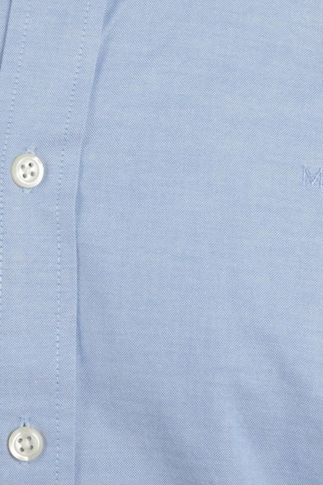 McGregor blauwe heren overhemd | Close up