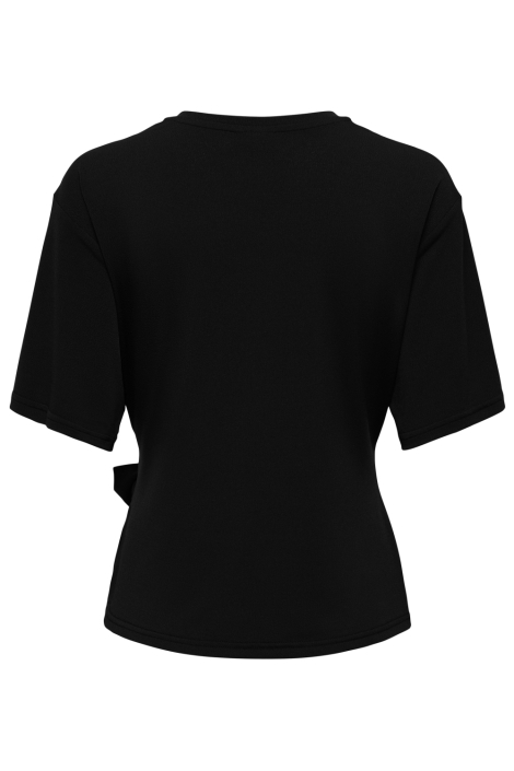 Jacqueline de Yong zwarte dames t-shirt | Achteraanzicht