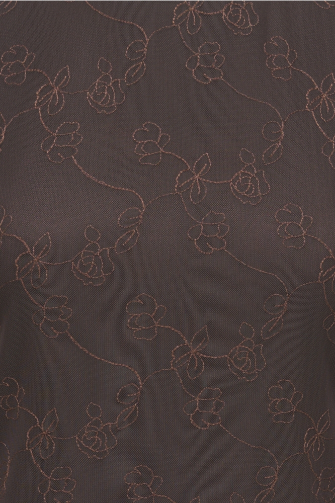 Jacqueline de Yong bruine dames top | Close up